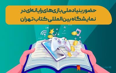 حضور بنیاد ملی بازی‌های رایانه‌ای در نمایشگاه کتاب تهران - پیوست