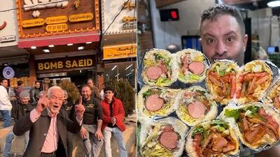 فیلم آواز باشکوه ترکیب سمی آو آو آو صادق بوقی با ساندویچ های بمب سعید