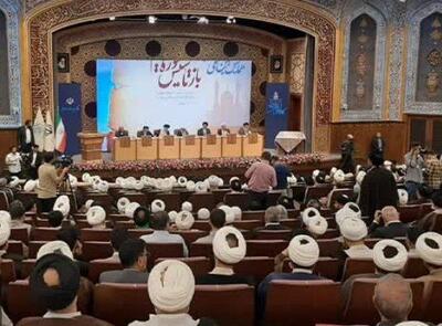 افتتاح همایش یکصدمین سالگشت باز تاسیس حوزه علمیه قم