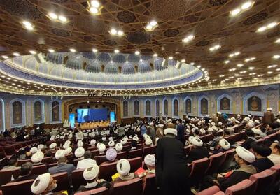 رونمایی از مجموعه 20 جلدی آثار آیت‌الله حائری‌یزدی در قم - تسنیم
