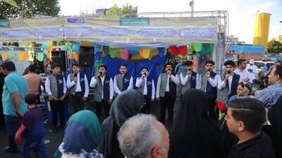 میزبانی نوجوانان در جشن بزرگ امام رضایی‌های تهران
