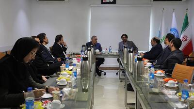 بازدید مدیران شبکه نسیم از پارک علم و فناوری دانشگاه تهران