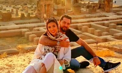 عاشقانه‌های لاکچری بهرام رادان و همسرش مینا مختاری + عکس