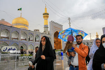 بارش باران و خنکای هوا در خراسان‌ رضوی ادامه دارد