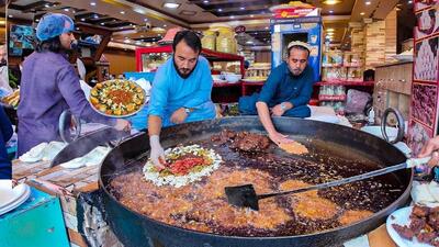 طرز تهیه چپلی کباب به سبک افغان‌های جلال‌آبادی (فیلم)