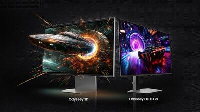تجربه سه بعدی بدون عینک با مانیتور گیمینگ Odyssey 3D G90XF سامسونگ