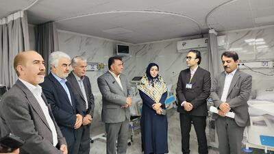 بخش مراقبتهای ویژه ICU بیمارستان شهید بهشتی یاسوج افتتاح شد