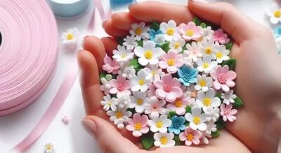 یک ایده خلاقانه با روبان برای خودتان که میتوانید بسازید و بفروشید!