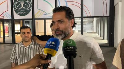 صحبتهای امیرحسین صادقی در پایان بازی استقلال و چادرملو