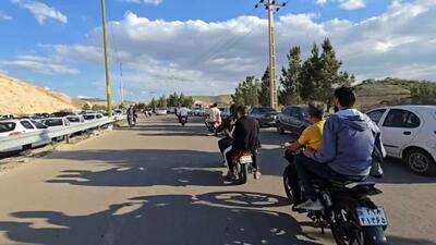 با دوربین فوتبالی، مسیر ورودی به ورزشگاه یادگار امام تبریز را از زاویه‌ای متفاوت و جالب ببینید