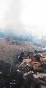 ویدئوی سی ان ان از بندررجایی بعد از انفجار و حریق
