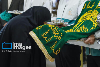 حضور کاروان زیر سایه خورشید در سرپل‌ذهاب + فیلم
