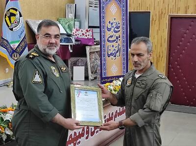 فرمانده جدید پایگاه چهارم شکاری وحدتی دزفول معرفی شد