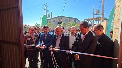 افتتاح یک واحد تولیدی با حضور وزیر تعاون،کار و رفاه در شهرستان بهار