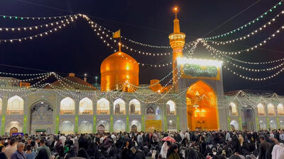 ویدیو/ همه ایران یکدل در مشهد مقدس؛ برپایی جشن بزرگ امام رضایی‌ها