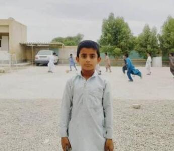 بسیج عمومی برای یافتن کودک مفقودی چابهار در رودخانه کاجو پلان