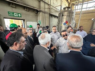 بازدید اعضای کمیسیون اجتماعی مجلس از واحدهای  صنعتی تبریز