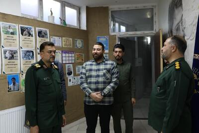 حضور فرمانده سپاه قائم آل محمد سمنان در سازمان بسیج سازندگی استان