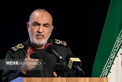 سرلشکر سلامی: هر نقطه‌ای مبدا تهاجم بشود مقصد تهاجم ما خواهد بود