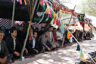 تجلیل از معلمان عشایری لرستان در «سیاه‌چادر» برگزار شد