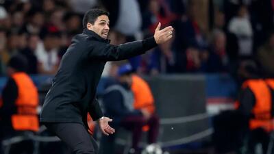آرتتا از دلایل شکست توپچی‌ها برابر PSG گفت - پارس فوتبال
