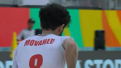 گل سوم ایران به بلاروس توسط موحدی - پارس فوتبال
