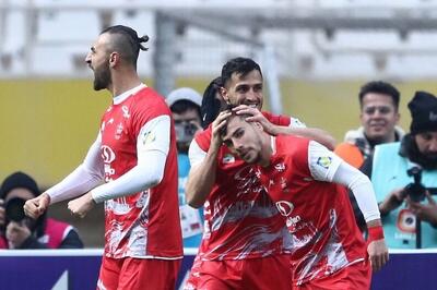 فرشاد احمدزاده گل اول پرسپولیس را به خیبرخرم آباد زد +فیلم - پارس فوتبال
