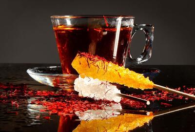 چای زعفران؛ اکسیر طلایی برای آرامش و سلامت جسم - سبک ایده آل