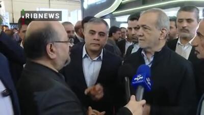 حضور پرانرژی رئیس‌جمهور در قلب طلای سیاه؛ نمایش قدرت ایران در نمایشگاه بین‌المللی نفت!