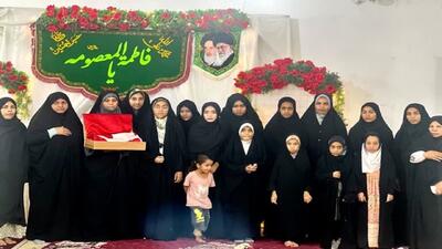 برگزاری جشن ویژه دختران فاطمی در گورزانگ + عکس