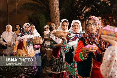 آیین ملی گل غلتان کاشان