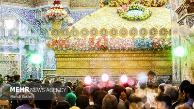 قم در سالروز میلاد امام رضا(ع) غرق نور و سرور است