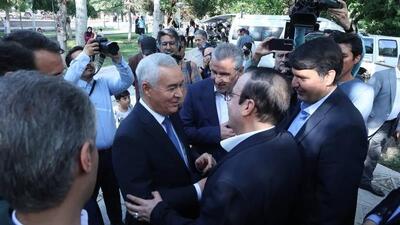 حضور سفیر تاجیکستان در آیین سنتی «پنجاه به در» قزوین