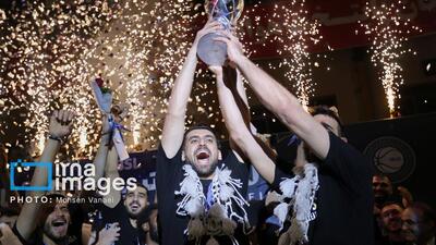 جشن قهرمانی بسکتبال گرگان برگزار شد