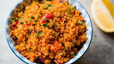 طرز تهیه کیسیر kisir ترکیه