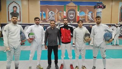 ‍ درخشش هتل یاکاموز اردبیل در اسلحه اپه؛ تداوم صدرنشینی در لیگ برتر شمشیربازی کشور