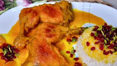 طرز تهیه مرغ مجلسی مشهدی؛ آسان، خوش‌طعم، متفاوت!