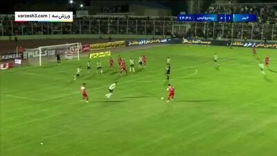 ببینید| خلاصه بازی خیبرخرم‌آباد مقابل پرسپولیس