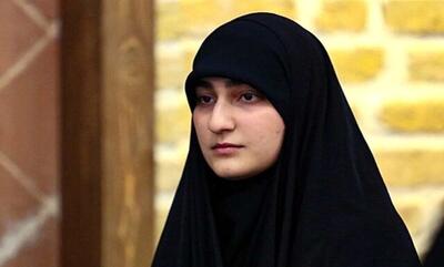 واکنش زینب سلیمانی به تهدیدات ترامپ در خلیج فارس! +عکس