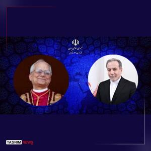 پیام تبریک وزیر امور خارجه به پاپ لئون چهاردهم