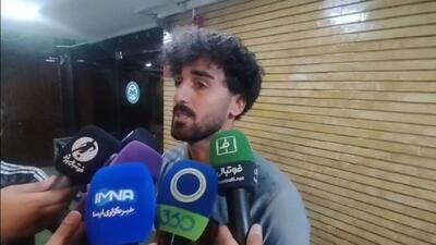 صحبت‌های عیسی مرادی بازیکن مس رفسنجان بعد از بازی با ذوب آهن