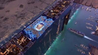 تصاویر باورنکردنی از استادیوم جدید عربستان