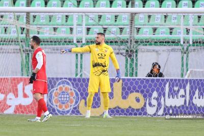 فصل ۲۴ برای دروازه بان پرسپولیس به پایان رسید + عکس