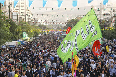 عکس/ جشن میلیونی امام‌رضایی‌ها در مشهد