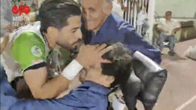 حرکت زیبای فرید امیری بعد از گل به پرسپولیس