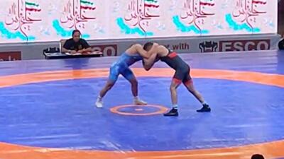 قهرمانی آلماز بکزات در وزن 6Kg - پارس فوتبال