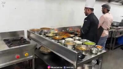 فیلم / راز خوشمزه‌ترین غذای خیابانی هند؛ تهالی مخصوص پنجاب را دیده‌اید؟
