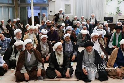 گزارش تصویری: برگزاری جشن میلاد امام رضا(ع) در دفتر حضرت آیت الله نوری همدانی | شفقنا