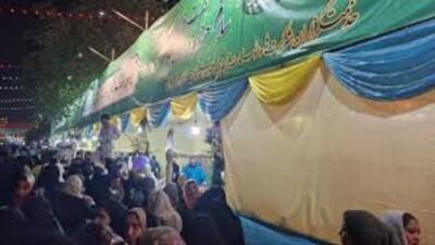 همدلی افغانستانی‌ها در شب میلاد امام رئوف (ع) + فیلم