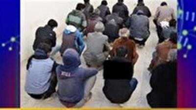 جمع آوری اتباع غیر مجاز در شازند